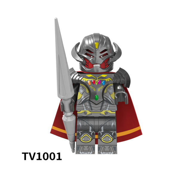 TV6201 Marvel Comics Super Heroes Captain America Doctor Stranges Iron Man Thor Black Panther Mini Bricks Building Block Figure Toys For Kids