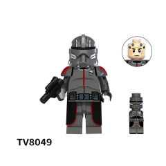 TV6107 Star War Leia Organa Han Solo Satine Kryze Clone Trooper Ahsoka Commander Building Block Figure Toy Bricks