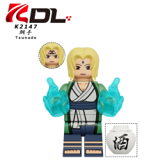 KDL819 Uzumaki Kakashi Uchiha Obito Madara Tsunade Jiraiya Kaguya Minato Japanese Anime Naruto Minifigures Collect Educational Building Blocks Kids Mini Toys