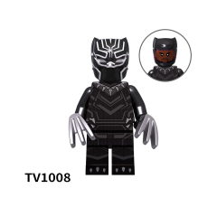 TV6201 Marvel Comics Super Heroes Captain America Doctor Stranges Iron Man Thor Black Panther Mini Bricks Building Block Figure Toys For Kids