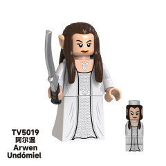 TV6402 Lord Of The Rings Movie Aragorn Elrond Boromir Elves Mini Bricks Building Block Figure Plastic Educational Kids Toys