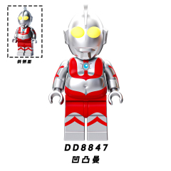 DD8841-DD8848 Cartoon Anime Huge Belly Stormtrooper Mini Toys Action Figs Diy Juguetes Building Blocks Sets Model Toys For Kids