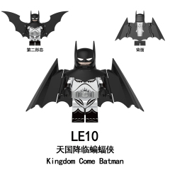 LE10-12  Movie DC Comic SuperHero Kingdom Come Batman Second Form Juguetes Minifigs Building Blocks Sets Educational  Kids Toys