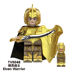 TV6406 Lord Of The Rings Movie Elven Warrior Archer Haldir Mini Bricks Building Block Figure Plastic Educational Kids Toys