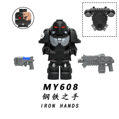 MY606-610 Star Wars Fire Lizard Iron Hand Space Wolves Interstellar Warrior Minifigs Juguetes Building Block Sets Educational Kids Toys