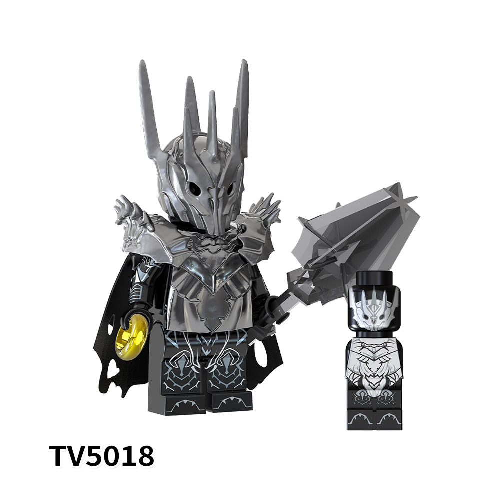 TV6402 Lord Of The Rings  Movie ORCS Uruk-haf Goblin  Mini Bricks Building Block Figure Plastic Educational Kids Toys
