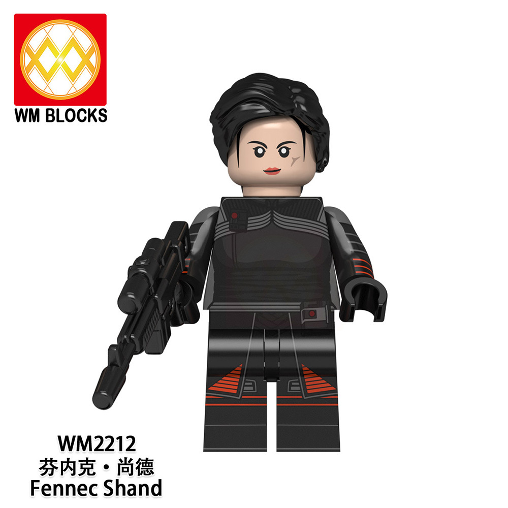 WM6122 Star wars Peli Motto Fenner shand transport troopers Boba fett Greef karga jango shoretrooperss Cobb vanth mini figures juguetes mini toys building blocks sets Toys for kids