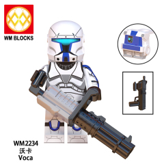 WM6124 Star wars Captain Commandos Fixer Gregor Omega squad scorch sev voca mini figures juguetes mini toys building blocks sets Toys for kids