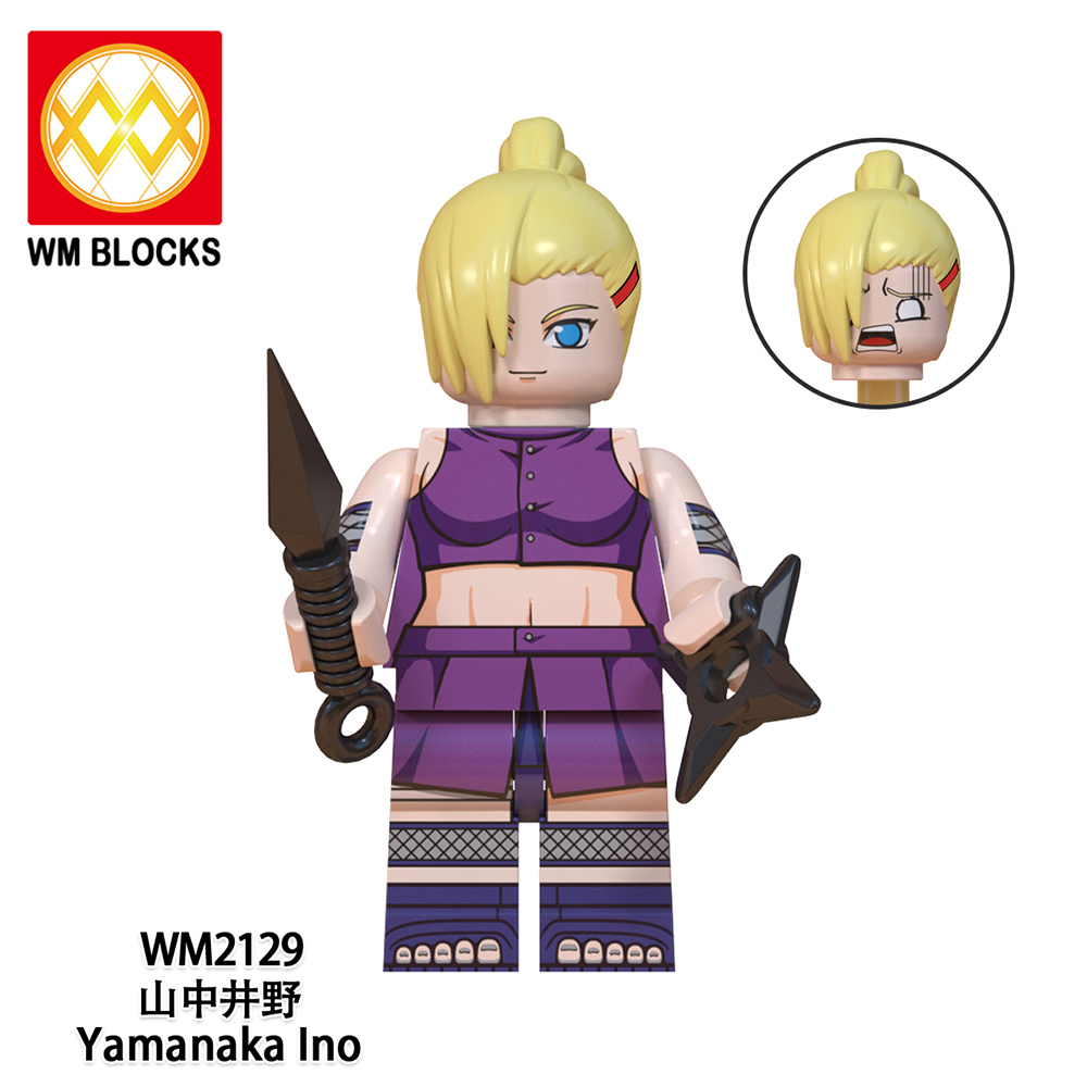 WM6110 Anime Naruto Uchiha obito kakashi sasori pein sasuke mini figures juguetes mini toys building blocks sets Toys for kids