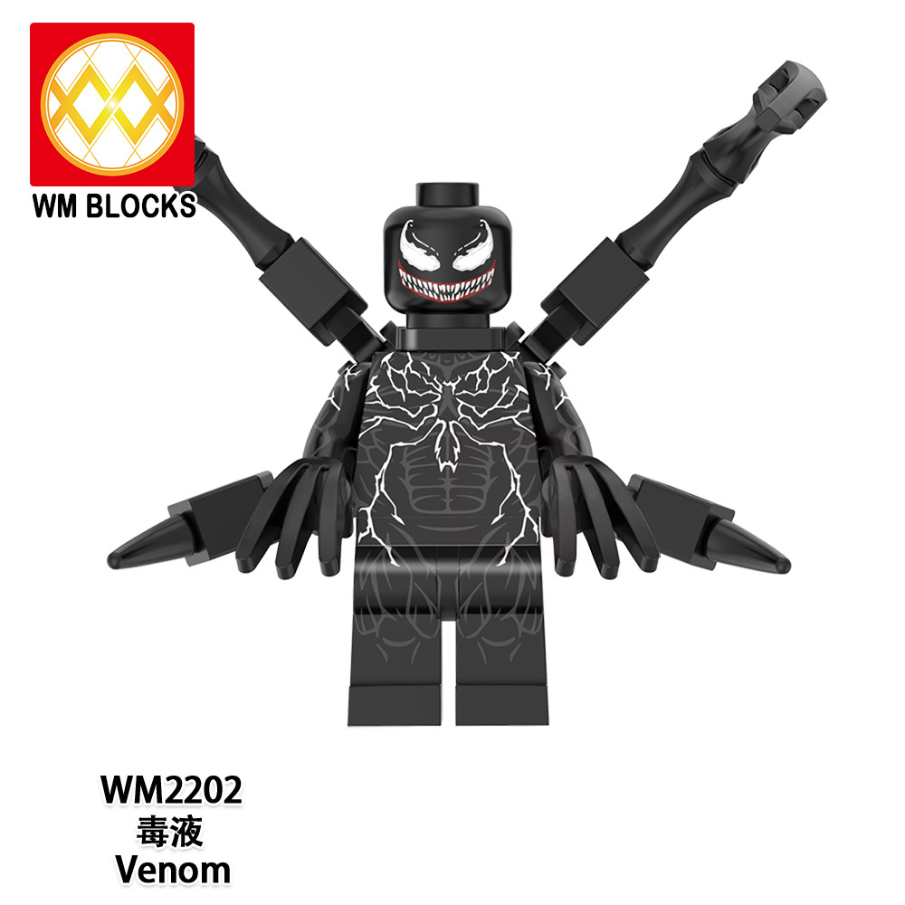 WM6120 DC Marvel superhero carnage Cletus kasady Eddie brock venom anti scream mini figures juguetes mini toys building blocks sets Toys for kids