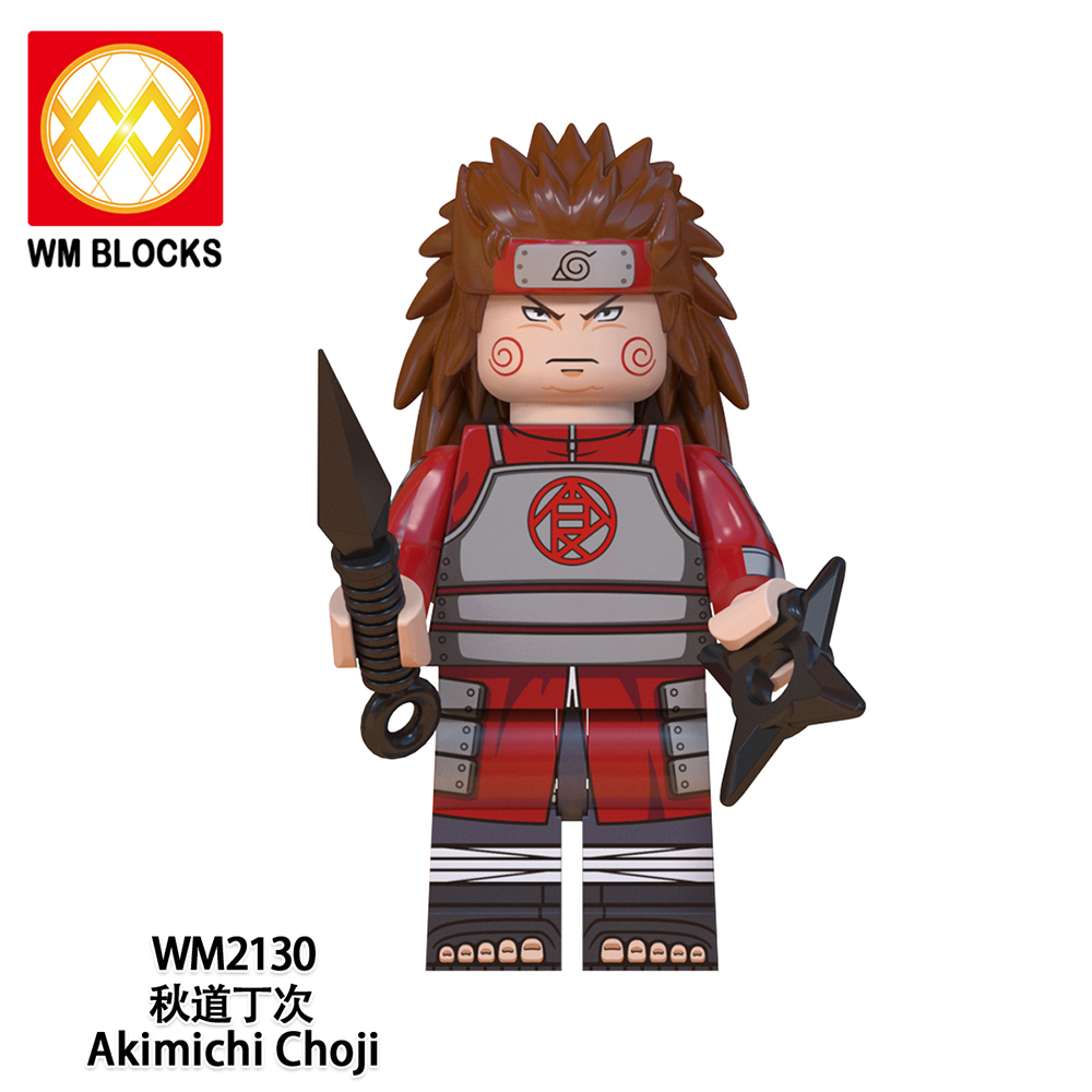 WM6110 Anime Naruto Uchiha obito kakashi sasori pein sasuke mini figures juguetes mini toys building blocks sets Toys for kids