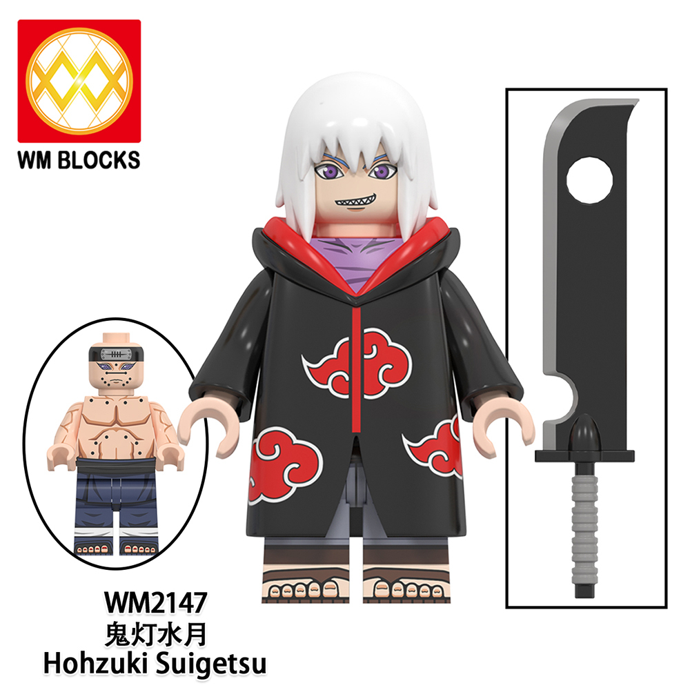 WM6113 Anime Naruto Uchiha obito kakashi sasori pein sasuke mini figures juguetes mini toys building blocks sets Toys for kids