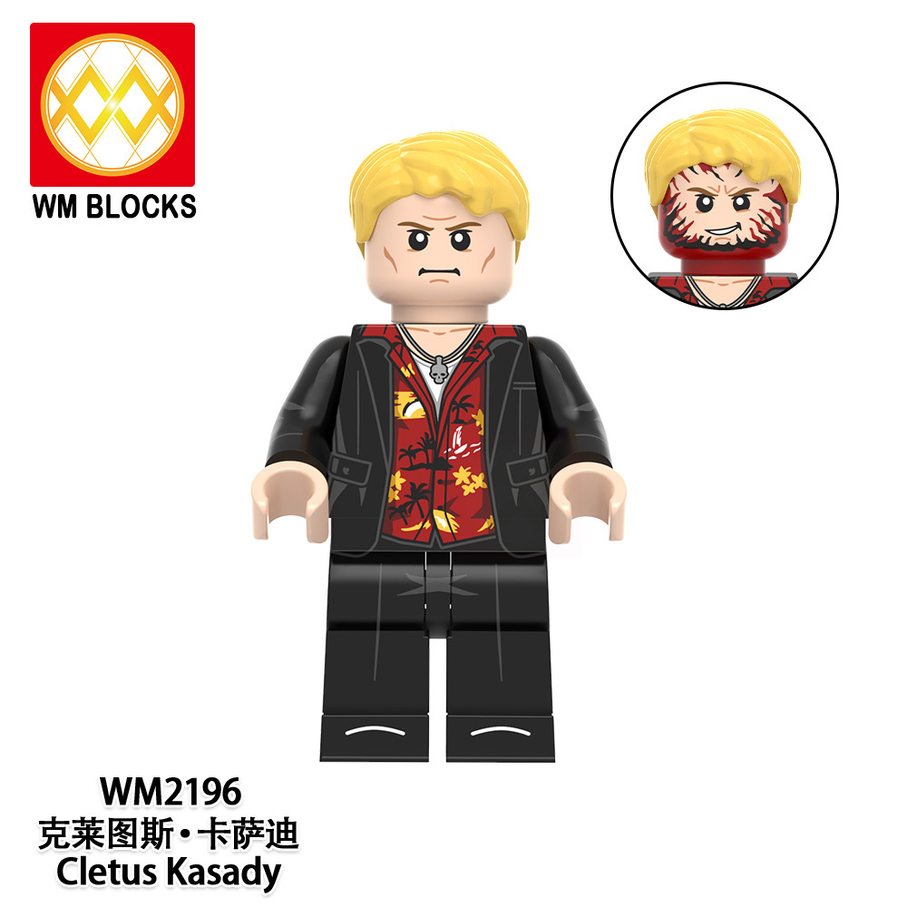WM6120 DC Marvel superhero carnage Cletus kasady Eddie brock venom anti scream mini figures juguetes mini toys building blocks sets Toys for kids