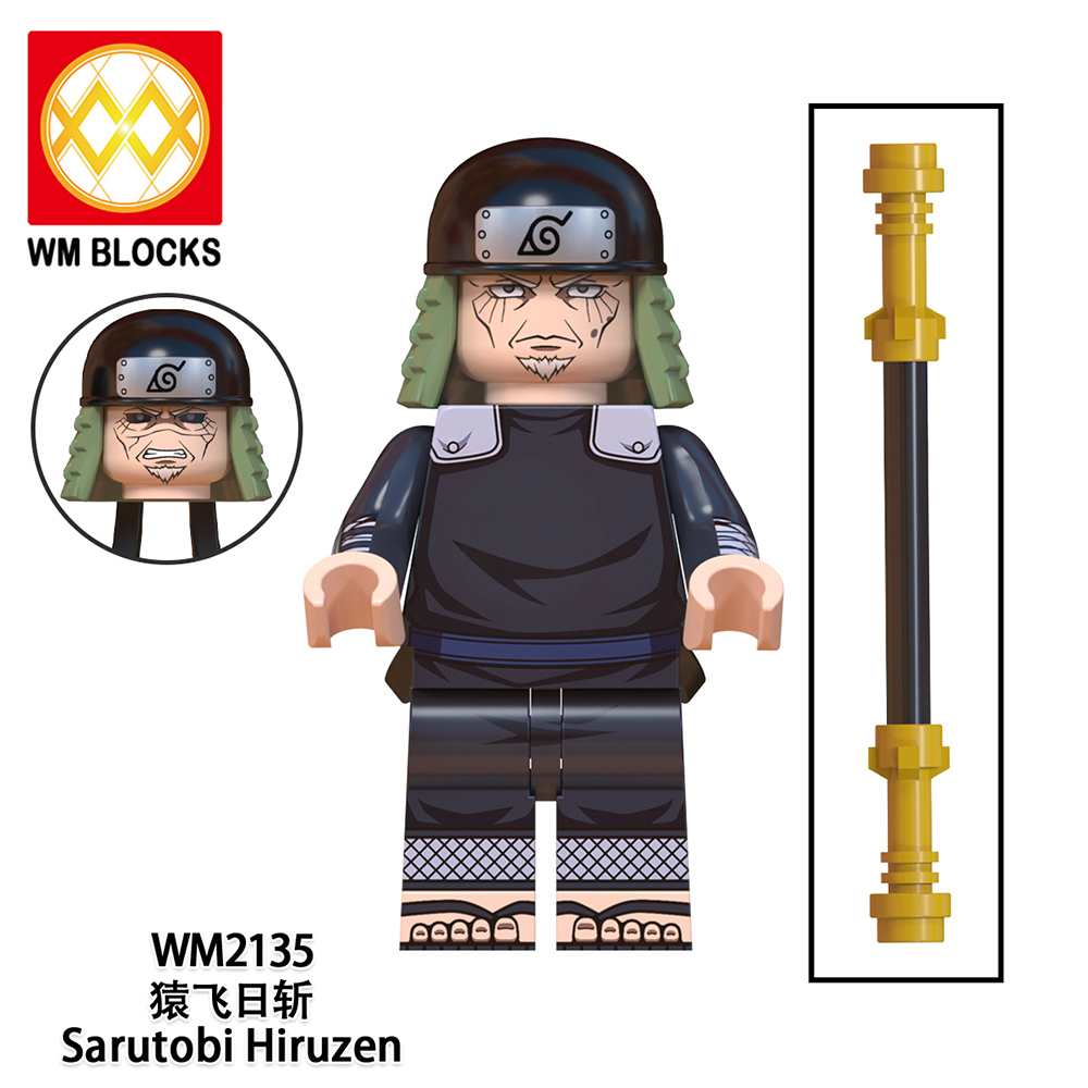 WM6111 Anime Naruto Uchiha obito kakashi sasori pein sasuke mini figures juguetes mini toys building blocks sets Toys for kids