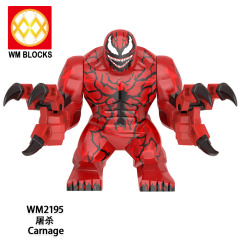 WM6120 DC Marvel superhero carnage Cletus kasady Eddie brock venom anti scream mini figures juguetes mini toys building blocks sets Toys for kids