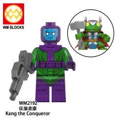 WM6119 DC Marvel superhero Loki sylvie Kang Kang the conqueror mobius TVA agent mini figures juguetes mini toys building blocks sets Toys for kids