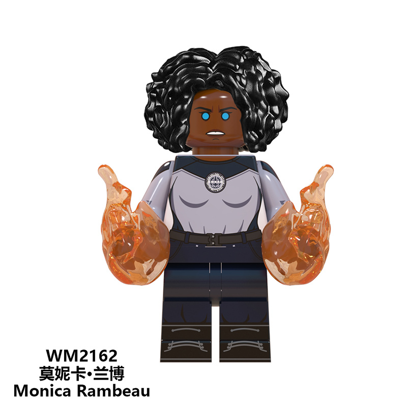 WM6115 DC Marvel superhero Vision Wanda Maximoff Quicksilver Bily Tommy mini figures juguetes mini toys building blocks sets Toys for kids