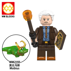 WM6119 DC Marvel superhero Loki sylvie Kang Kang the conqueror mobius TVA agent mini figures juguetes mini toys building blocks sets Toys for kids