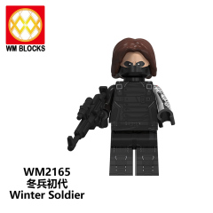 WM6117 DC Marvel superhero Winter soldier the Falcon Karl Zemo John Walker mini figures juguetes mini toys building blocks sets Toys for kids