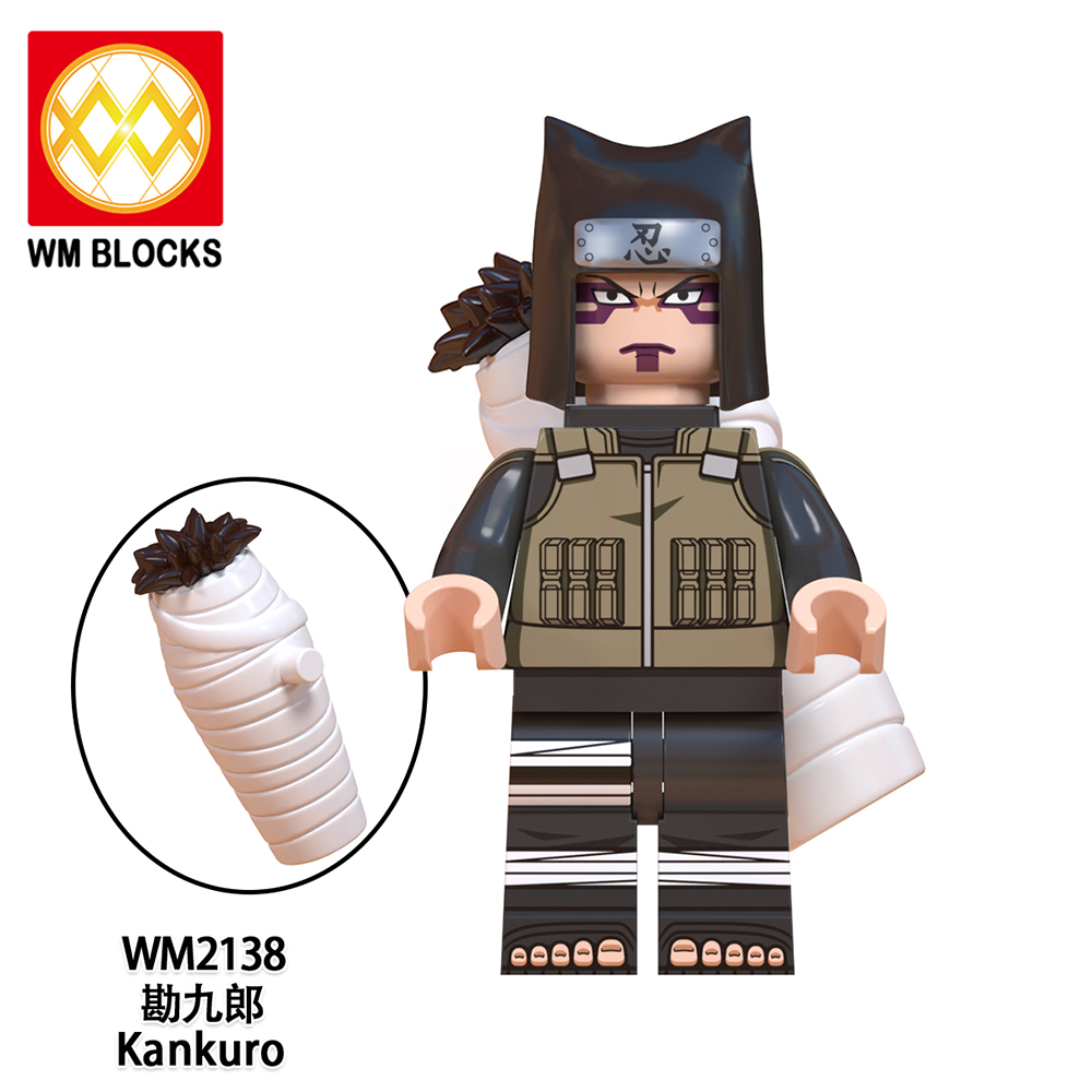 WM6111 Anime Naruto Uchiha obito kakashi sasori pein sasuke mini figures juguetes mini toys building blocks sets Toys for kids