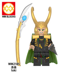 WM6118 DC Marvel superhero Loki mini figures juguetes mini toys building blocks sets Toys for kids