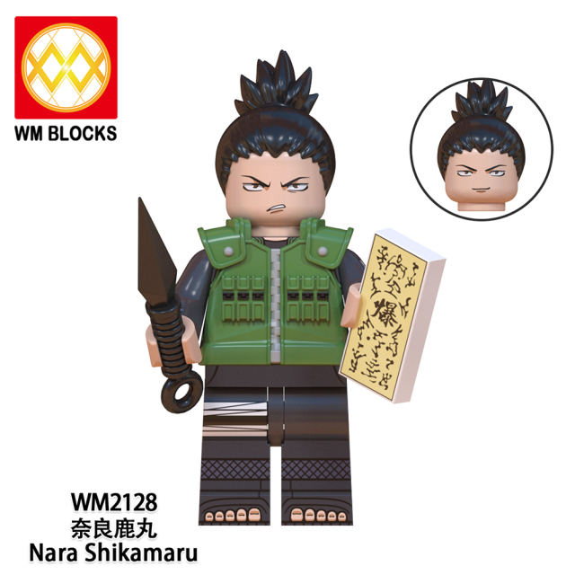 WM6110 Anime Naruto Uchiha obito kakashi sasori pein sasuke mini figures juguetes mini toys building blocks sets Toys for kids