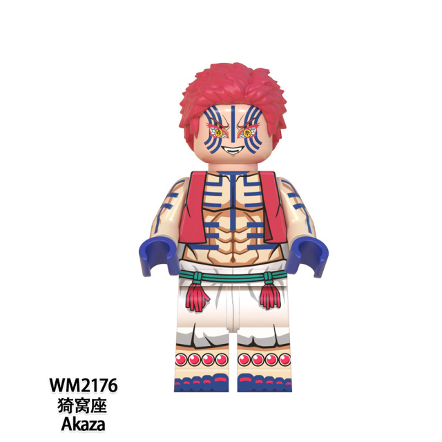 WM6116  Anime Demon Slayer kamado tanjirou Hantengu mini figures juguetes mini toys building blocks sets Toys for kids