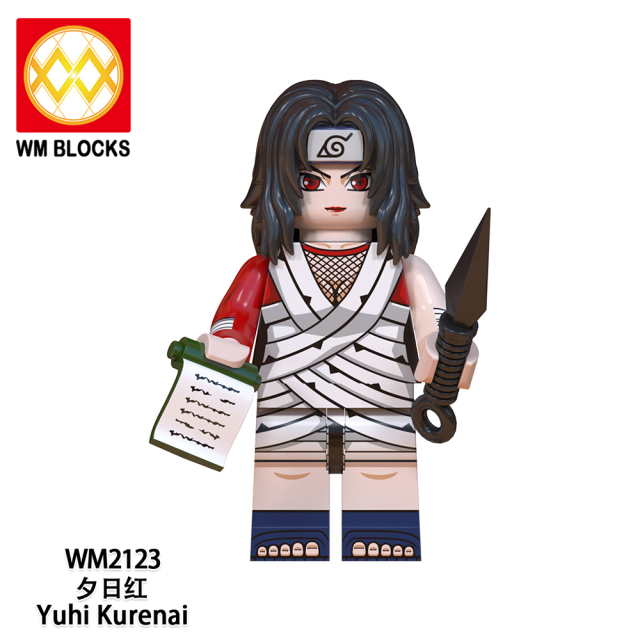 WM6110 Anime Naruto Uchiha obito kakashi sasori pein sasuke mini figures juguetes mini toys building blocks sets Toys for kids