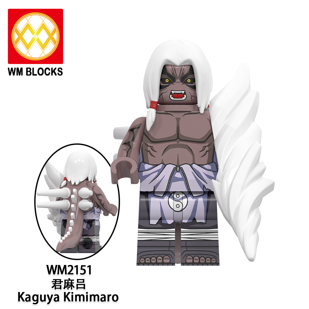 WM6113 Anime Naruto Uchiha obito kakashi sasori pein sasuke mini figures juguetes mini toys building blocks sets Toys for kids