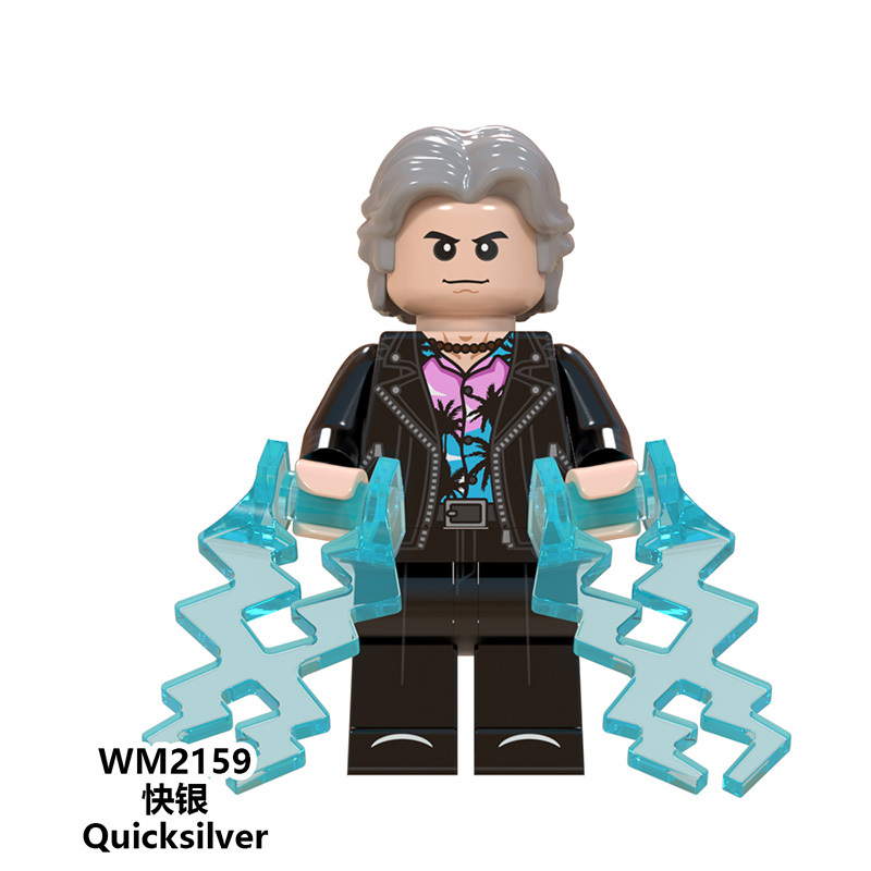 WM6115 DC Marvel superhero Vision Wanda Maximoff Quicksilver Bily Tommy mini figures juguetes mini toys building blocks sets Toys for kids