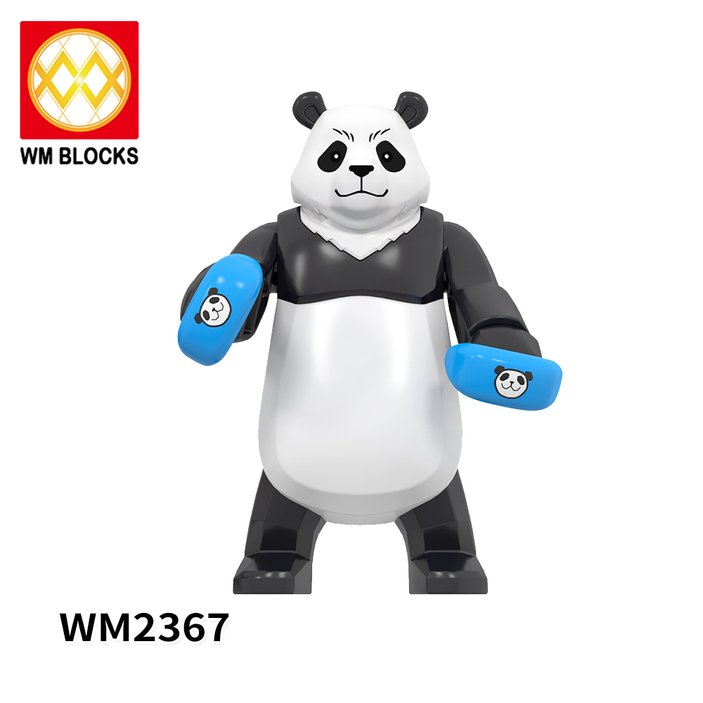 WM6140 Anime Jujutsu Kaisen Rogo Gojo satoru Geto suguru Mahito zenin maki inumaki toge geto suguru panda mini figures juguetes mini toys building blocks sets Toys for kids