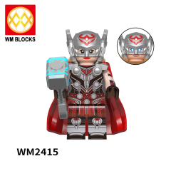 WM6146 DC Marvel superhero Thor Beta ray bill jane foster valkyrie gorr star lord mini figures juguetes mini toys building blocks sets Toys for kids