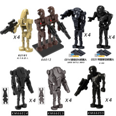 Star Wars Movie Character Combat Robots Juguetes Building Blocks Children Educational Anime Toy For Kids Boys