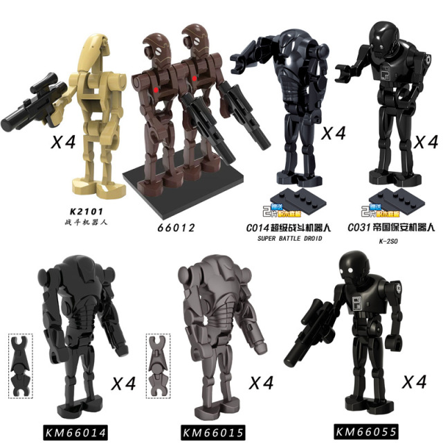 Star Wars Movie Character Combat Robots Juguetes Building Blocks Children Educational Anime Toy For Kids Boys