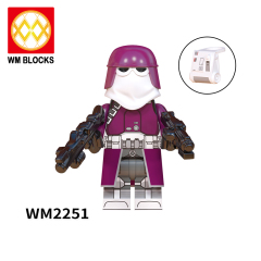 WM6127 Star wars Nova corps Marine Trooper squad 3 AT-RT Trooper squad2 mini figures juguetes mini toys building blocks sets Toys for kids