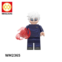 WM6140 Anime Jujutsu Kaisen Rogo Gojo satoru Geto suguru Mahito zenin maki inumaki toge geto suguru panda mini figures juguetes mini toys building blocks sets Toys for kids