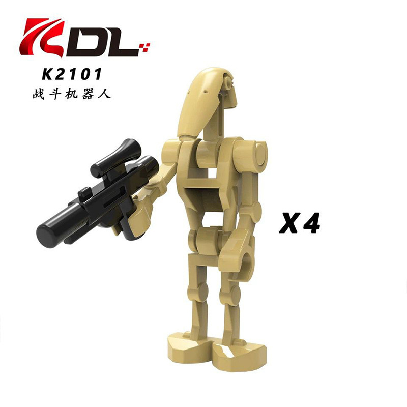 Star Wars Movie Character Combat Robots Juguetes Building Blocks Children Educational Anime Toy For Kids Boys