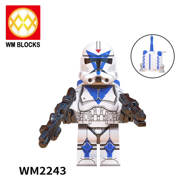WM6126 Star wars Dogma Echo Hardcase Jesse Fives KIx Rex Tup mini figures juguetes mini toys building blocks sets Toys for kids