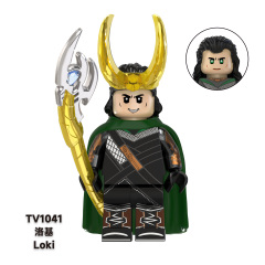 TV6206 Marvel Comics Super Heroes Loki Iron Man Mini Bricks Building Block Figure Toys For Kids