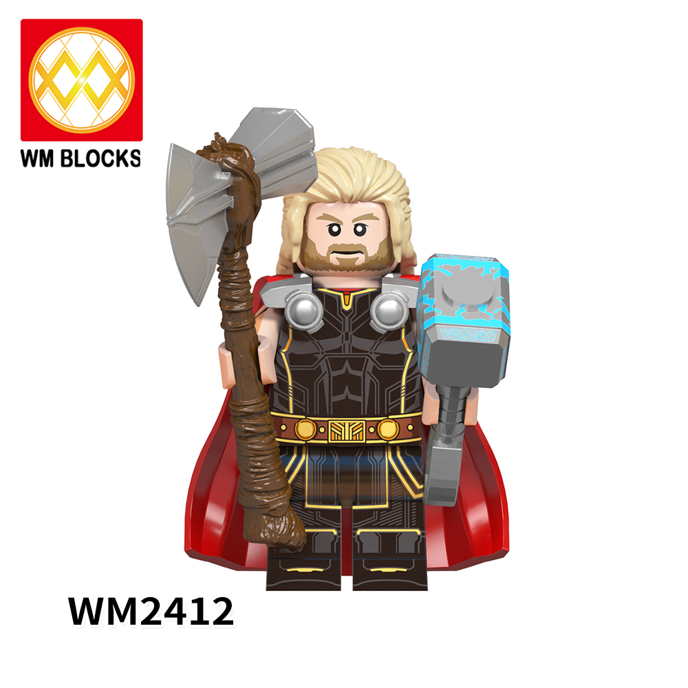 WM6146 DC Marvel superhero Thor Beta ray bill jane foster valkyrie gorr star lord mini figures juguetes mini toys building blocks sets Toys for kids