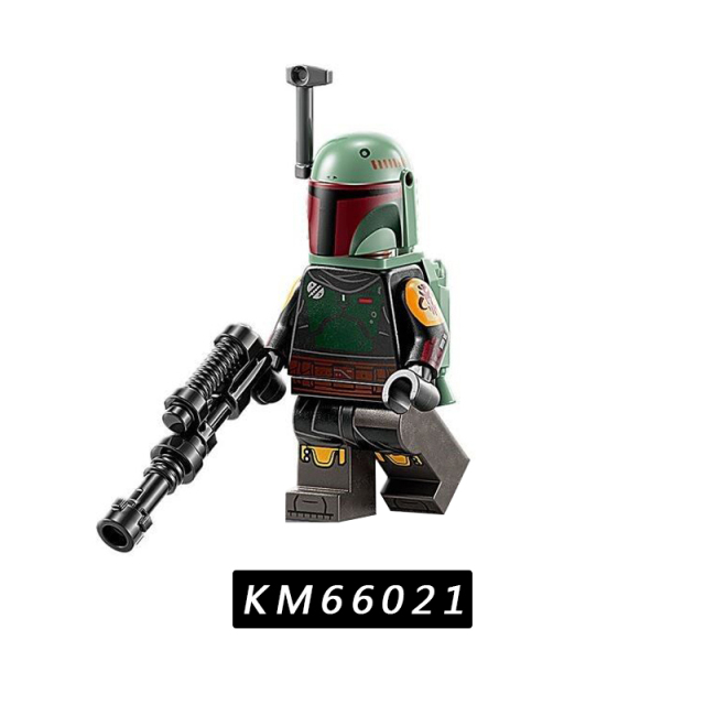 Star Wars Movie Character Boba Fett Gamorrean Bane Juguetes Building Blocks Children Educational Anime Toy For Kids Boys