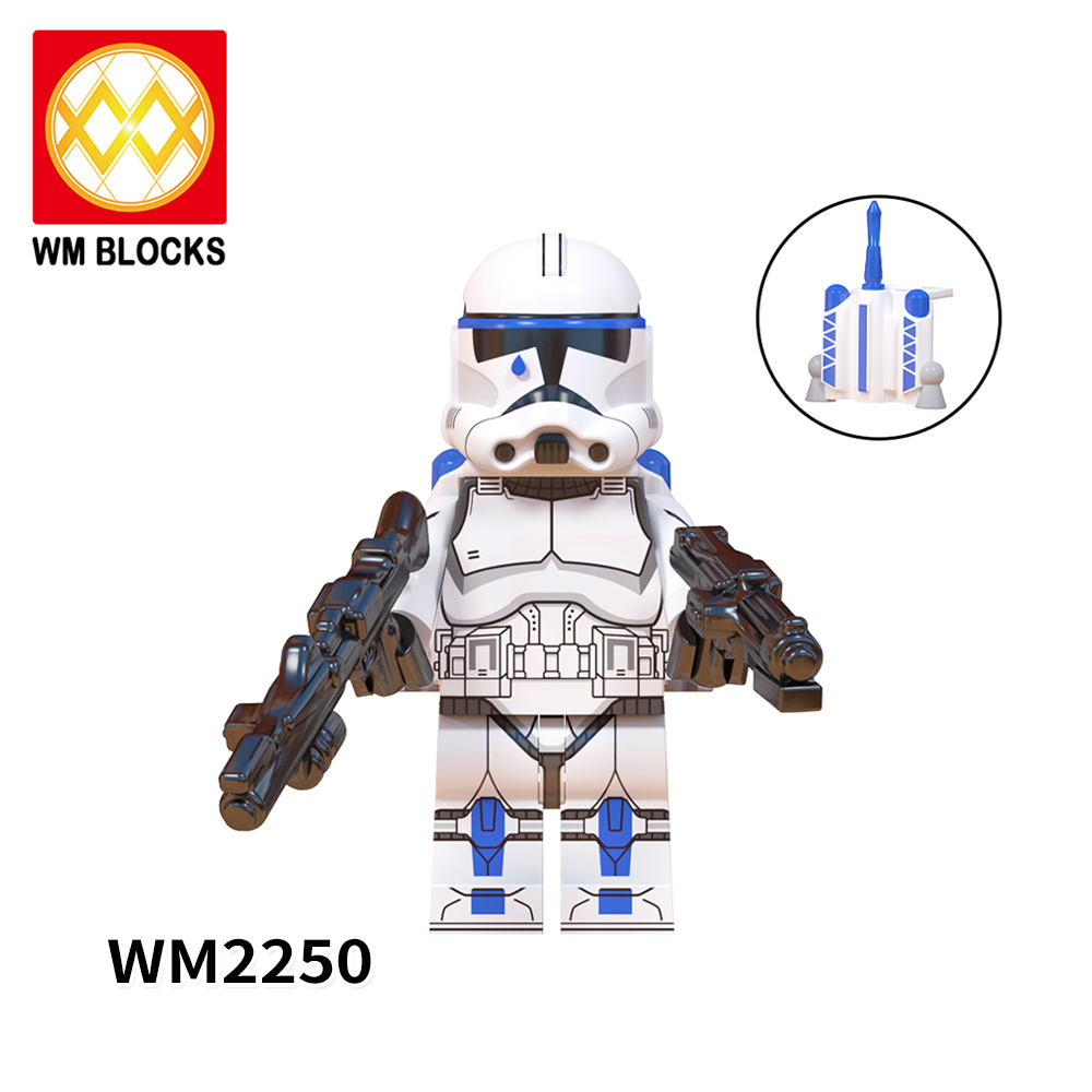 WM6126 Star wars Dogma Echo Hardcase Jesse Fives KIx Rex Tup mini figures juguetes mini toys building blocks sets Toys for kids