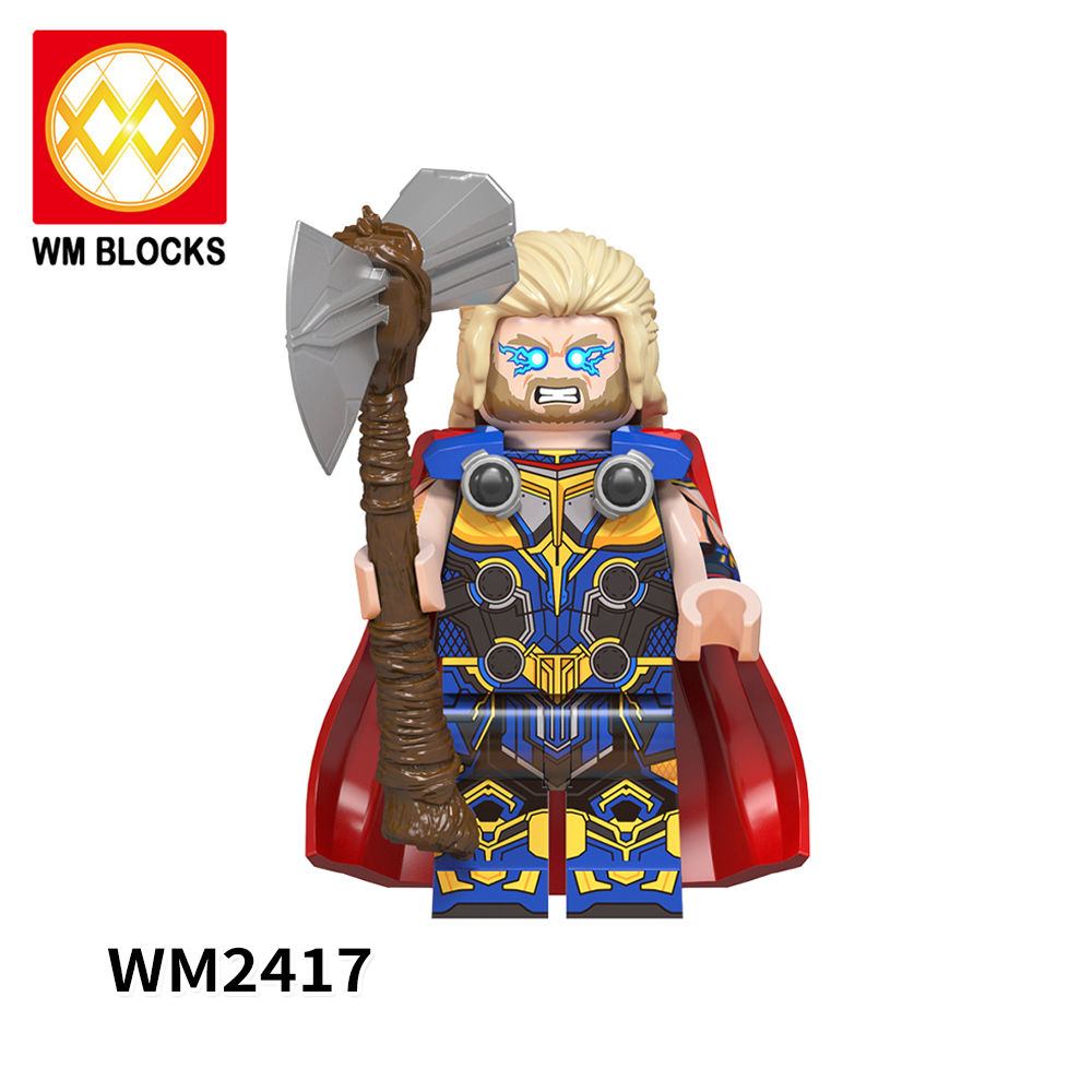 WM6146 DC Marvel superhero Thor Beta ray bill jane foster valkyrie gorr star lord mini figures juguetes mini toys building blocks sets Toys for kids