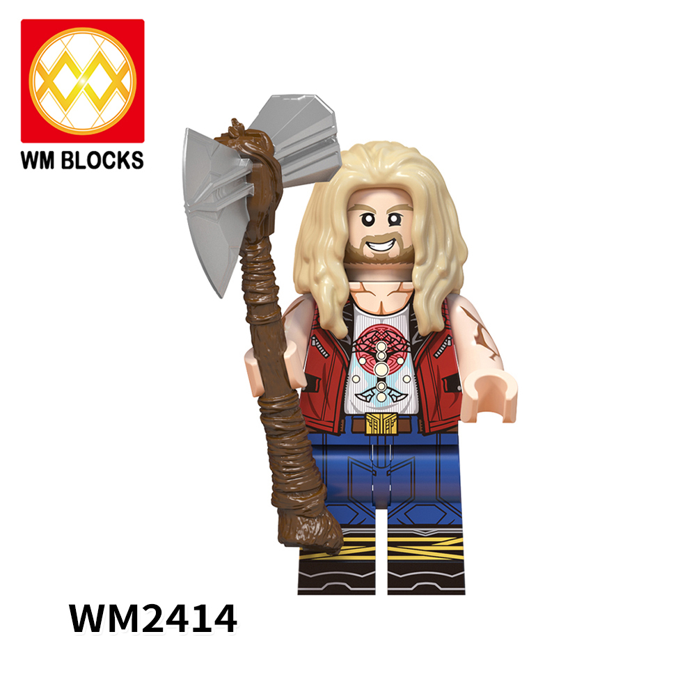 WM6146 DC Marvel superhero Thor Beta ray bill jane foster valkyrie gorr star lord mini figures juguetes mini toys building blocks sets Toys for kids