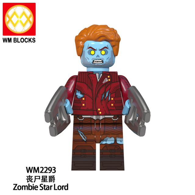 WM6132 DC Marvel horrid superhero Zombie star lord spider man thor Doctor strange lron man captain america thanos deadpool mini figures juguetes mini toys building blocks sets Toys for kids