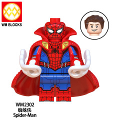 WM6132 DC Marvel horrid superhero Zombie star lord spider man thor Doctor strange lron man captain america thanos deadpool mini figures juguetes mini toys building blocks sets Toys for kids