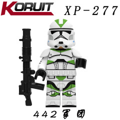 KT1035 Star Wars Action Bricks Clone Troopers Transparent Shadow Storm Commando Team Model Gifts Building Blocks Kids Toys