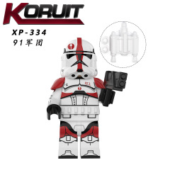KT1043 Star Wars 91nd 322nd 327nd Legion Rex Jesse Figures Juguetes Child DIY Building Block Sets Children Educational Kids Toys