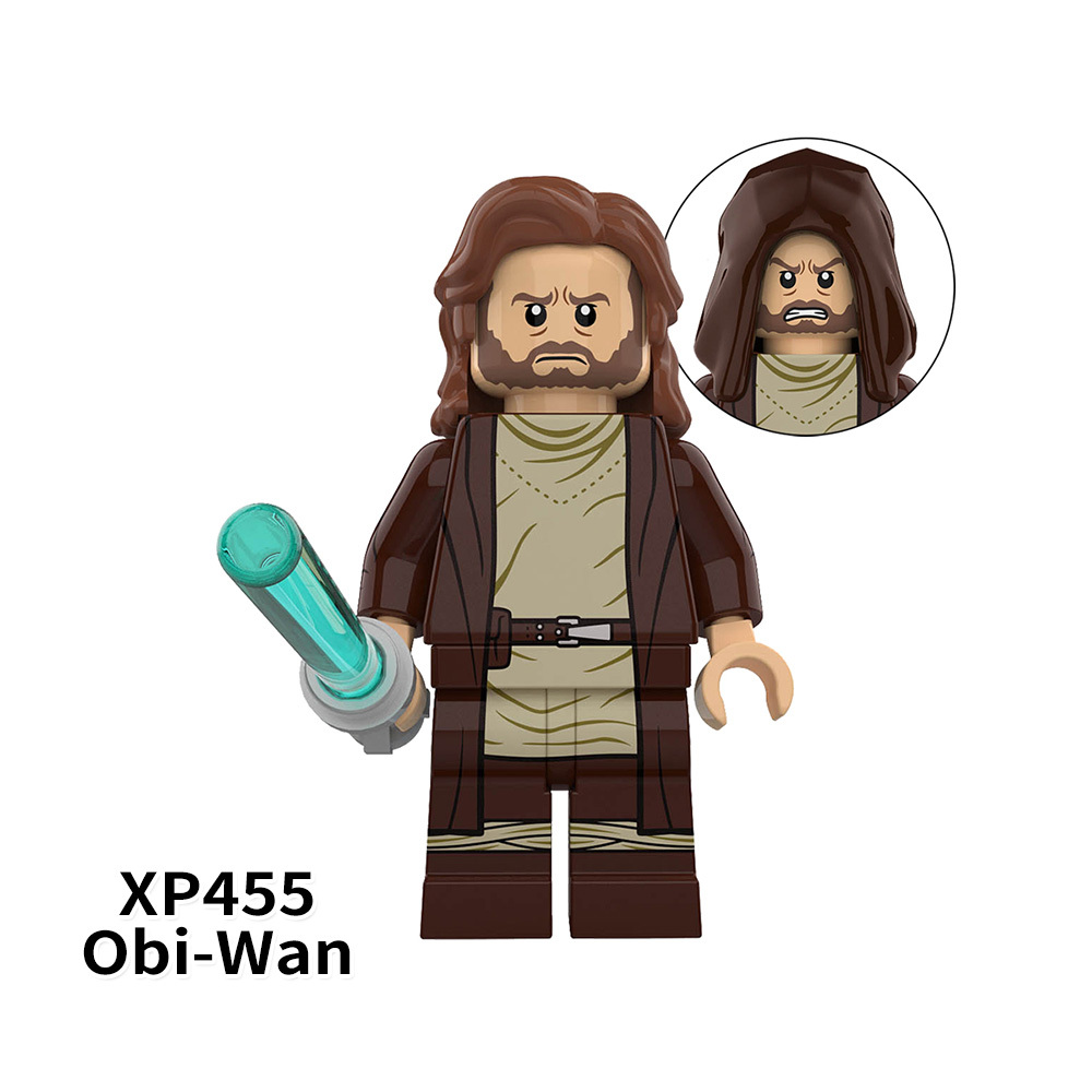 KT1059 Star War Movie Character Darth Vader Obi-Wan Anakin Darth Maul Fifth Brother Sanjie Mini Action Building Blocks Kids Gift Toy