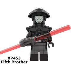 KT1059 Star War Movie Character Darth Vader Obi-Wan Anakin Darth Maul Fifth Brother Sanjie Mini Action Building Blocks Kids Gift Toy